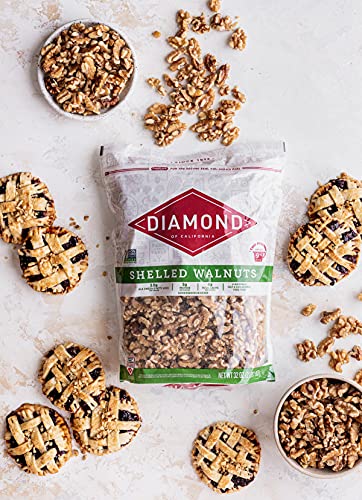 Diamond of California Shelled Walnuts, 32 oz - 1 unit