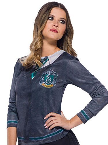 Rubie's Adult Harry Potter Costume Top, Slytherin, Large