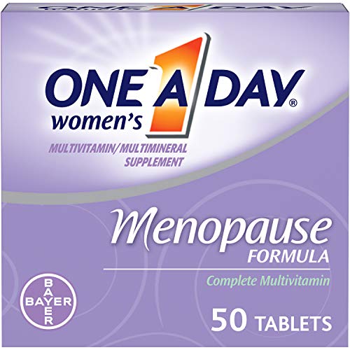 One-A-Day Women's Menopause Formula Multivitamin Tablets, 50 Count