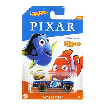 DieCast Hotwheels 2020 Pixar Series Set of 5 Cars, Toys Story - NEMO - Monsters Incredibles!