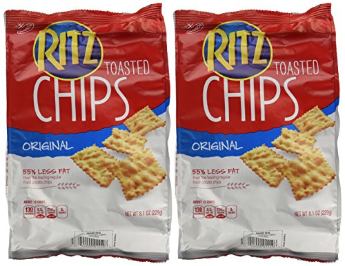 Ritz Toasted Chips (2 Pack) 8.1 OZ EACH