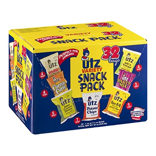 Utz Variety Snack Pack, 36ct