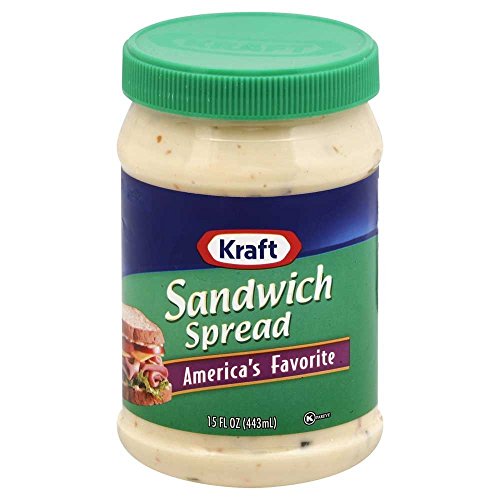 Kraft Spoonable Sandwich Spread, 15 Ounce -- 12 per case.