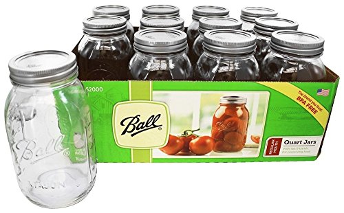 Ball (Canning), Jar Quart, 12 Count