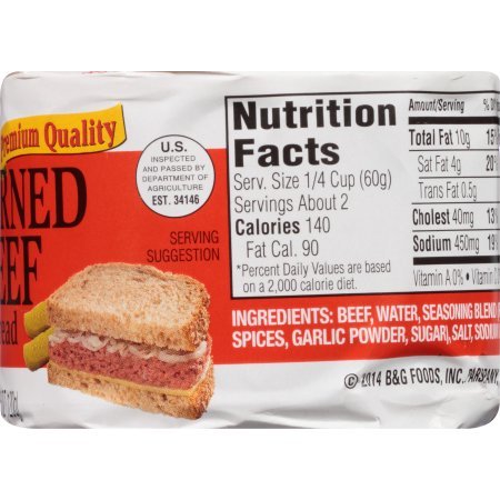 Underwood Corned Beef Spread 4.25 oz. Can - Pack of 4