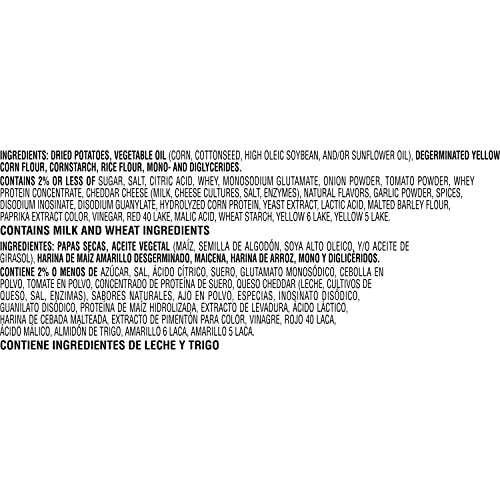 Pringles Scorchin', Potato Crisps Chips, BBQ, Fiery Spicy Snacks, 2.5 oz Cans (12 Count)