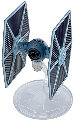 Hot Wheels Star Wars Rogue One Starship Vehicle, TIE Fighter, Blue