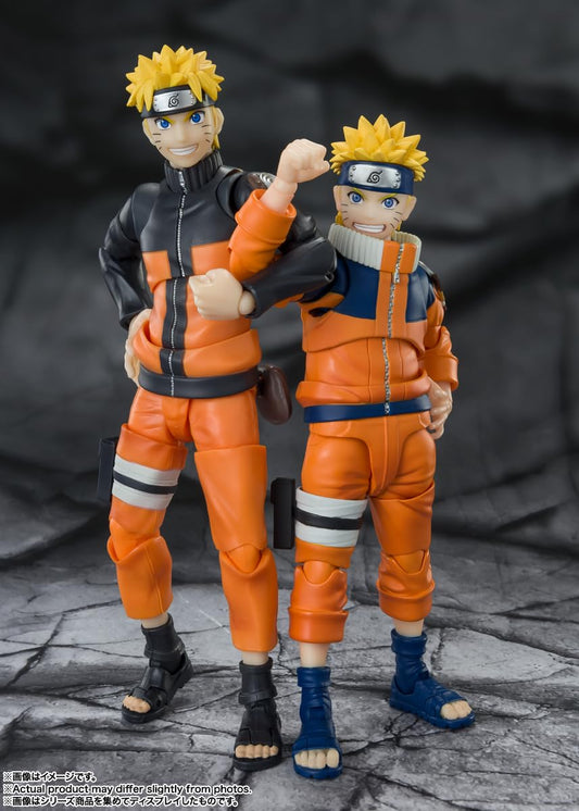 Tamashii Nations - Naruto Uzumaki -The No.1 Most Unpredictable Ninja- Naruto, Bandai Spirits S.H.Figuarts, 5.3 Inch