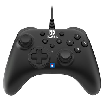 HORI Nintendo Switch HORIPAD Turbo (Black) Wired Controller Pad - Officially Licensed by Nintendo - Nintendo Switch & Nintendo Switch - OLED Model
