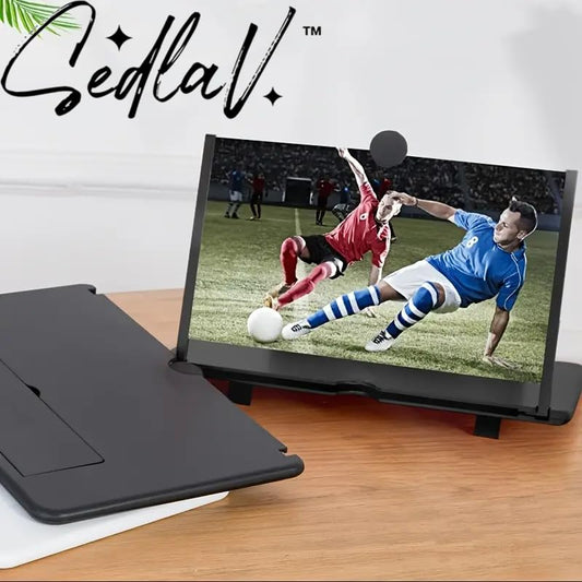 SEDLAV 3D Foldable Screen Magnifier Ultra HD Video & Game Amplifier for Cell Phone