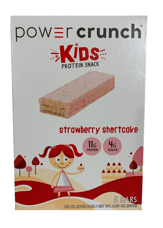 Power Crunch kids Snap Sticks Strawberry Shortcake 5ct box of 1