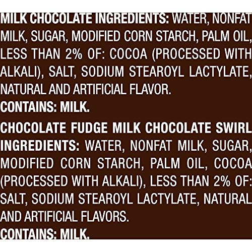 Snack Pack Chocolate Fudge & Milk Chocolate Swirl Pudding Cups, 3.25 Oz., 12 Count (Pack of 2)