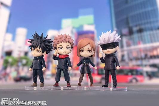 TAMASHII NATIONS - Jujutsu Kaisen - Satoru Gojo, Bandai Spirits Figuarts mini Action Figure, 3.5 Inch