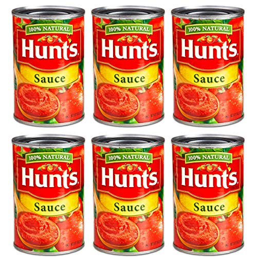 Hunt's 100% Natural Tomato Sauce, 15 Ounce - 6 Pack