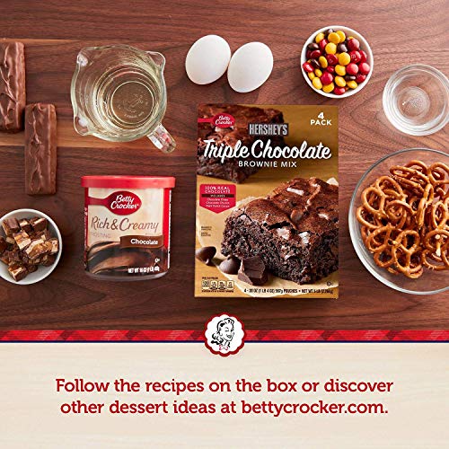 Betty Crocker's Hershey's Triple Chocolate Brownie Mix (20 oz. ea., 4 pk.)