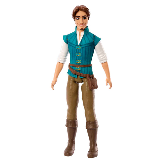 Mattel Disney Princess Toys, Posable Flynn Rider Fashion Doll in Signature Look Inspired by The Disney Movie Tangled, for Kids