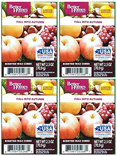 Better Homes and Gardens Fall Into Autumn Scented Wax Cubes - 4-Pack