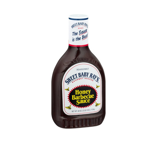 Sweet Baby Rays Barbecue Sauce, Honey, 40 oz (Pack of 12)