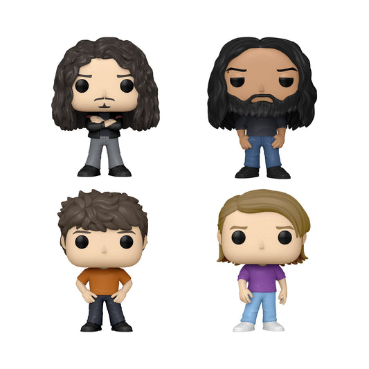 Funko Pop! Albums Deluxe: Soundgarden - Badmotorfinger, Chris Cornell, Kim Thayil, Ben Shepherd, Matt Cameron
