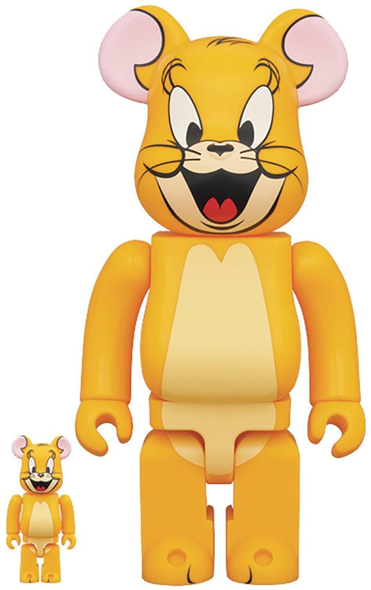 Medicom Tom & Jerry: Classic Color Jerry 100% & 400% BEA 2PK