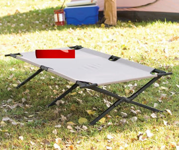 Adult on Trailhead 76" x 25" Cot, Adult or Young Iron Frame, Handcrafted, Strong and Durable