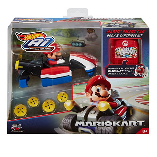 Hot Wheels Ai Mario DLX Shell & Expansion Card Kit