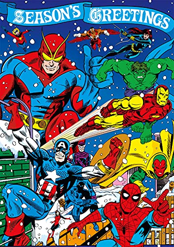 Buffalo Games - Marvel - Seasons Greetings from The Avengers - 500 Piece Jigsaw Puzzle