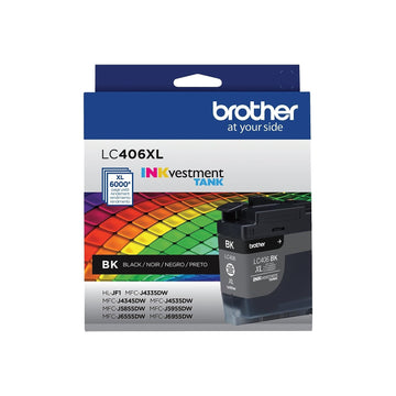 Brother LC406XLBK High Yield Black Ink Cartridge