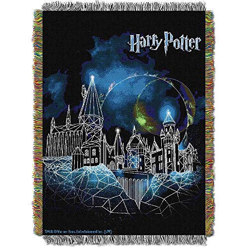 Northwest Harry Potter Woven Tapestry Throw Blanket, 48