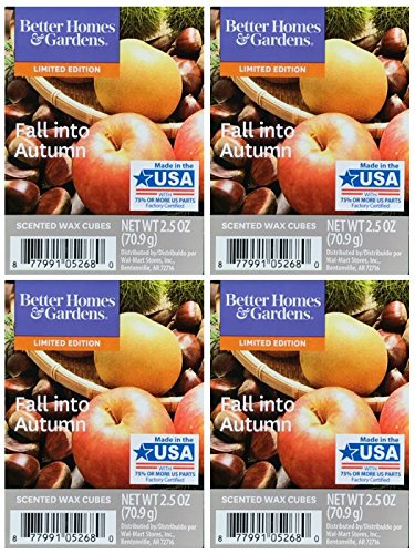 Better Homes and Gardens Fall Into Autumn Scented Wax Cubes - 4-Pack