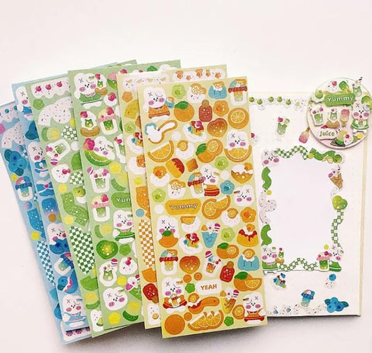 SEDLAV DIY Art and Craft for Girls: Guka Cream and Sticker Making Kit with Kpop Stickers, Artificial Cream Glue, and Decoration Accessories - Fun Complete Set.