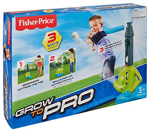 Fisher Price Grow to Pro Triple Hit Baseball