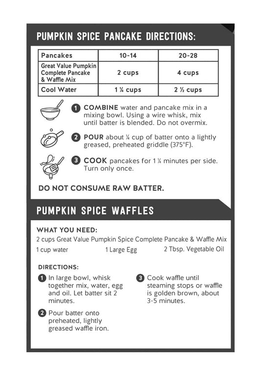 Pumpkin Spice Complete Pancake & Waffle Mix 2pk, 32 oz
