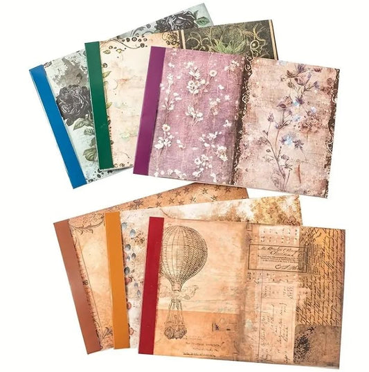 SEDLAV Vintage Elegance: Scrapbooking Supplies with Vintage Scrapbook Paper, Cottagecore Scrapbook, Junk Journal Essentials, Craft Paper, Decoupage Paper, Embellishments, and Antique Crafting Material