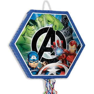 Avengers Drum Pinata, 10.68" - 1 Count | Ultimate Party Game for Superhero Fans