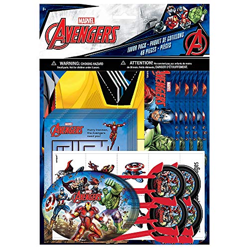 Unique Avengers Favor Pack | Assorted | 48 Pcs