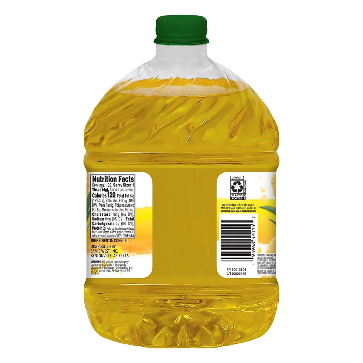 Marking Corn Member's Mark Corn Oil (96 Fluid Ounce)