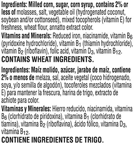 Kellogg's Corn Pops, Breakfast Cereal, Original, Excellent Source of 7 Vitamins and Minerals, 10oz Box(Pack of 16)