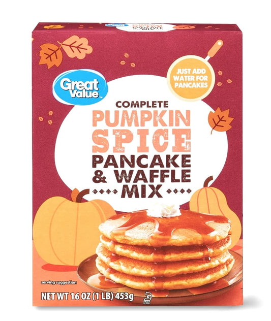 Pumpkin Spice Complete Pancake & Waffle Mix 2pk, 32 oz
