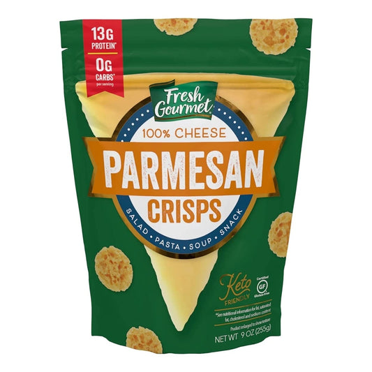 Fresh Gourmet, Cheese Crisps Parmesan, 1.76 Ounce