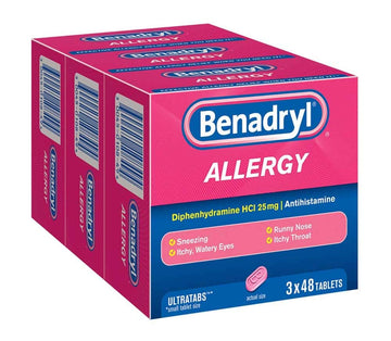 Benadryl Allergy Ultratab Tablets (144Count) iiiIII