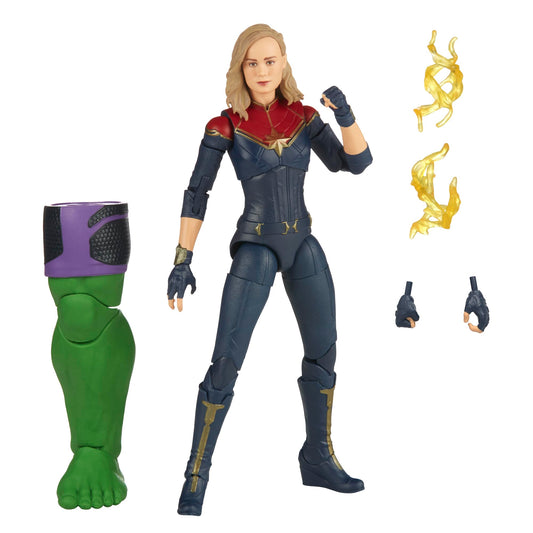 Marvel Legends Series Captain Marvel, The Marvels 6-Inch Collectible Action Figures, Toys for Ages 4 and Up