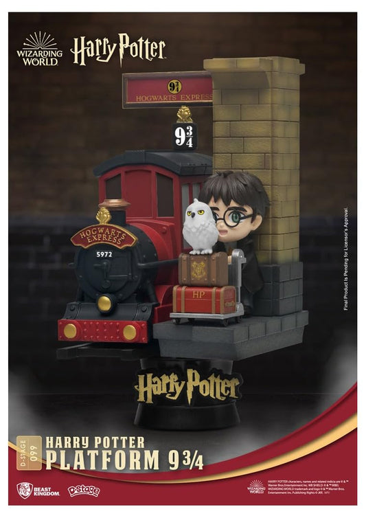 Beast Kingdom Harry Potter: Platform 9 ¾ DS-099 D-Stage 6 Inch Statue,Multicolor