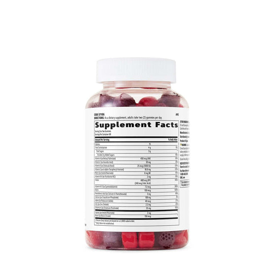 GNC Women's Multivitamin Gummy Supplement | Daily Vitamin | Mixed Berry Flavor | 120 Gummies