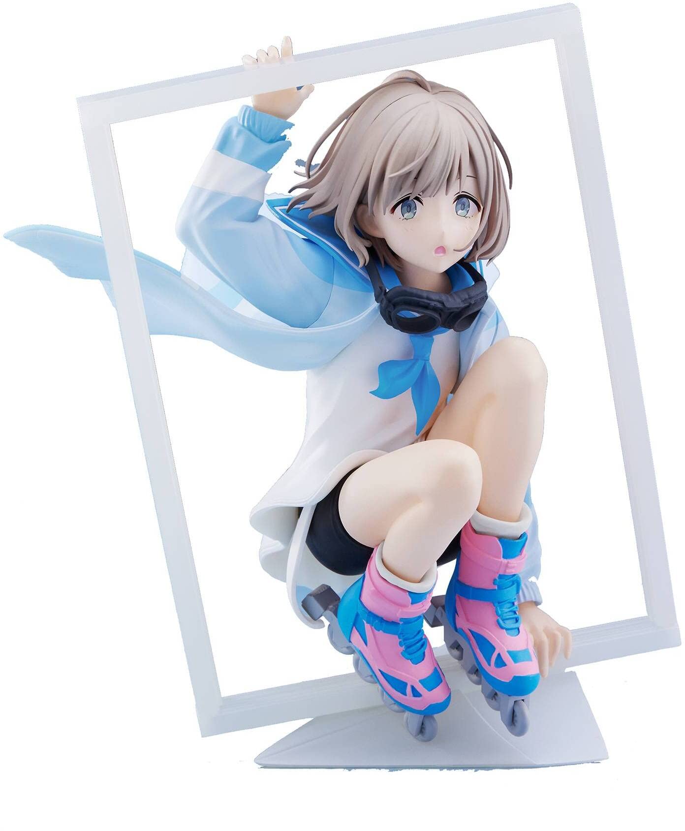 Banpresto - The Idolmaster: Shiny Colors - Espresto Est - Windy and Motions - Asahi Serizawa Statue, Black