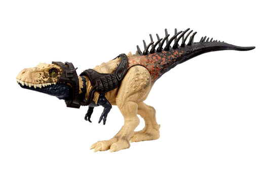 Jurassic World Dinosaur Toy, Bistahieversor Gigantic Trackers Large Species Action Figure with Attack Motion and Tracking Gear, Digital Play