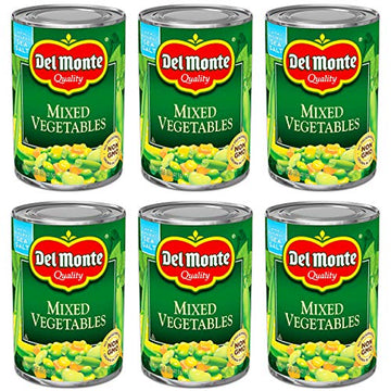 Del Monte, Mixed Vegetables, 14.5oz Can (Pack of 6)