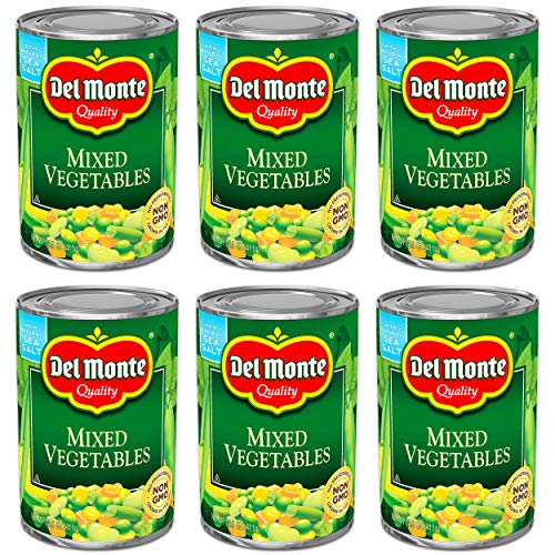 Del Monte, Mixed Vegetables, 14.5oz Can (Pack of 6)