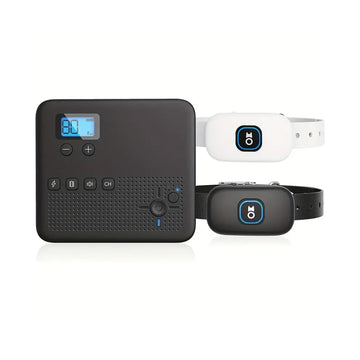 SEDLAV 2-in-1 Wireless Dog Fence & Remote Training Collars for Large Dogs Dog Boundary Collar System Wireless,Invisible Fence for Dogs Wireless
