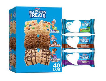 Kellogg's Rice Krispies Treats Squares Original With Gems 30.3oz